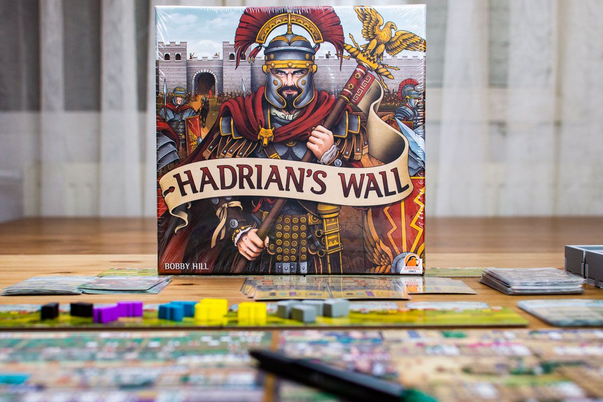 Hadrianus fala stratégiai társasjáték