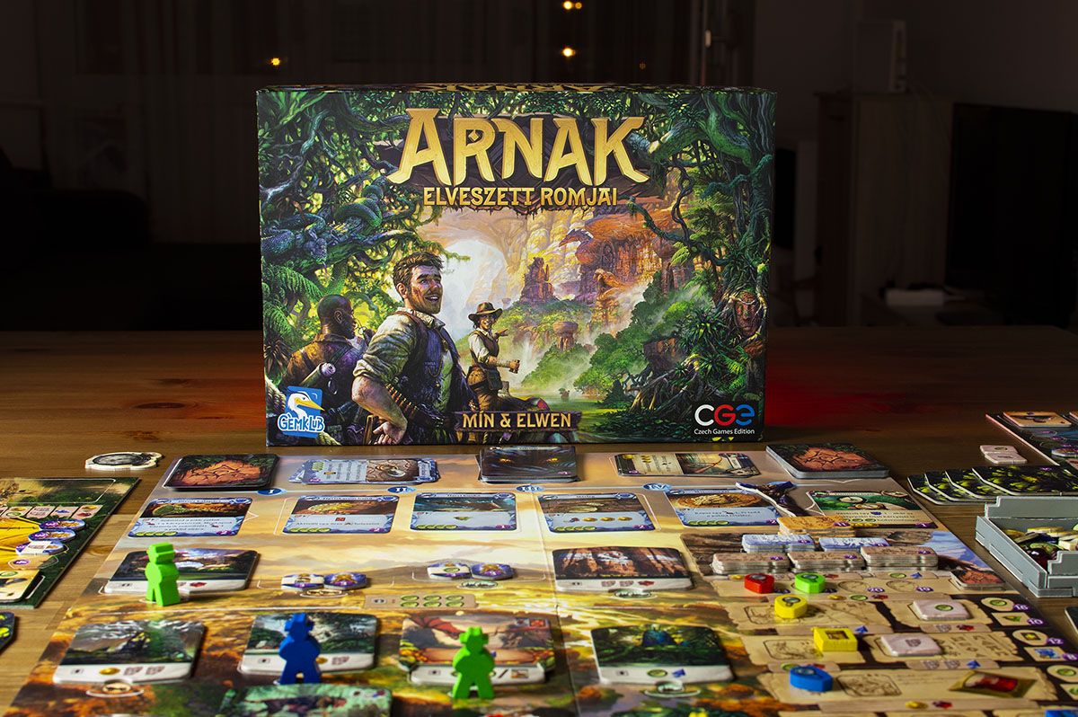 Egy nem mindennapi családi társasjáték: Arnak elveszett romjai