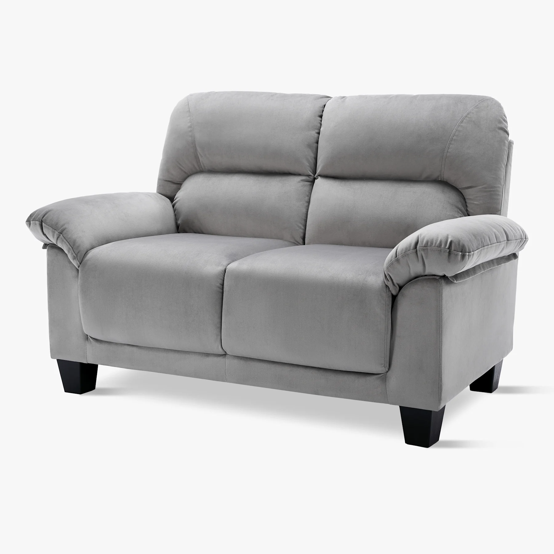 Austin Small 2 Seater Sofa, Grey Classic Velvet