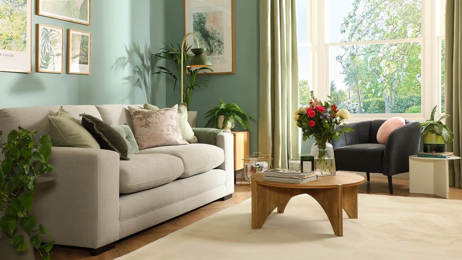 10 living room layout ideas > banner