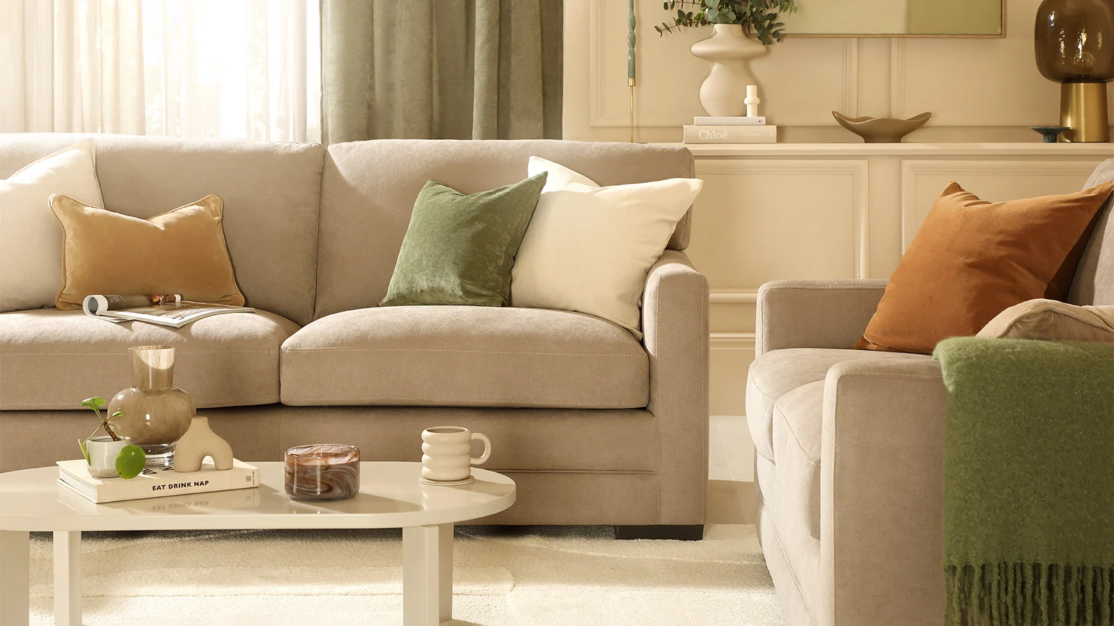 Arden Plush Sofa - Article