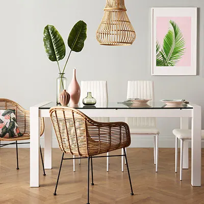 Rattan done 4 ways: Fresh ideas for the home Rattan > banner