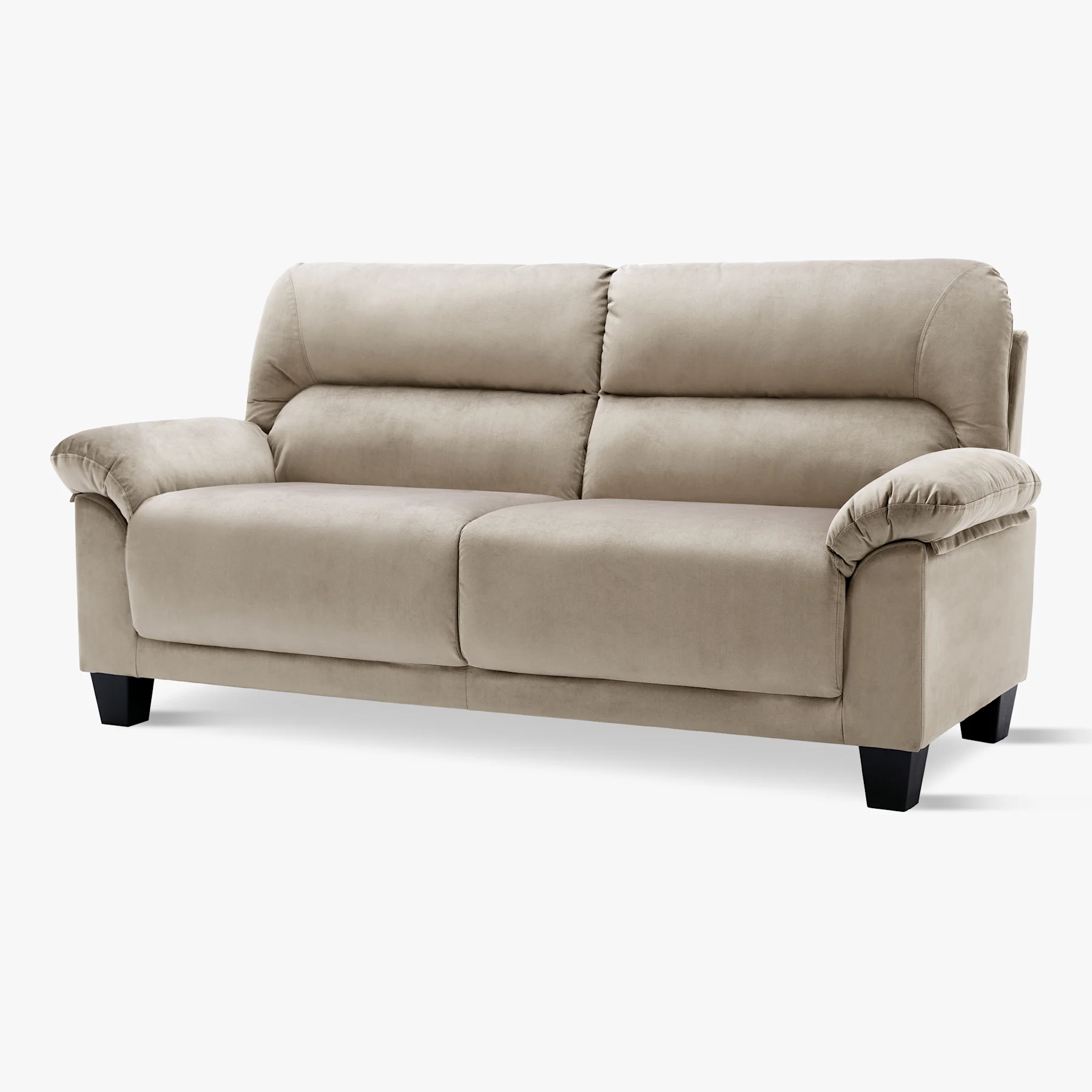 Austin Small 3 Seater Sofa, Champagne Classic Velvet