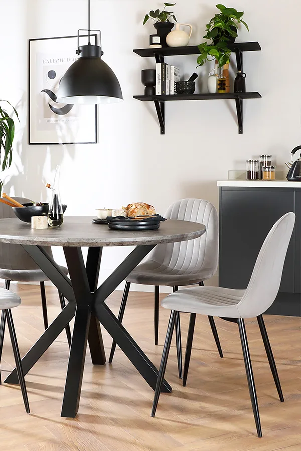 20 grey dining room ideas > thumbnail