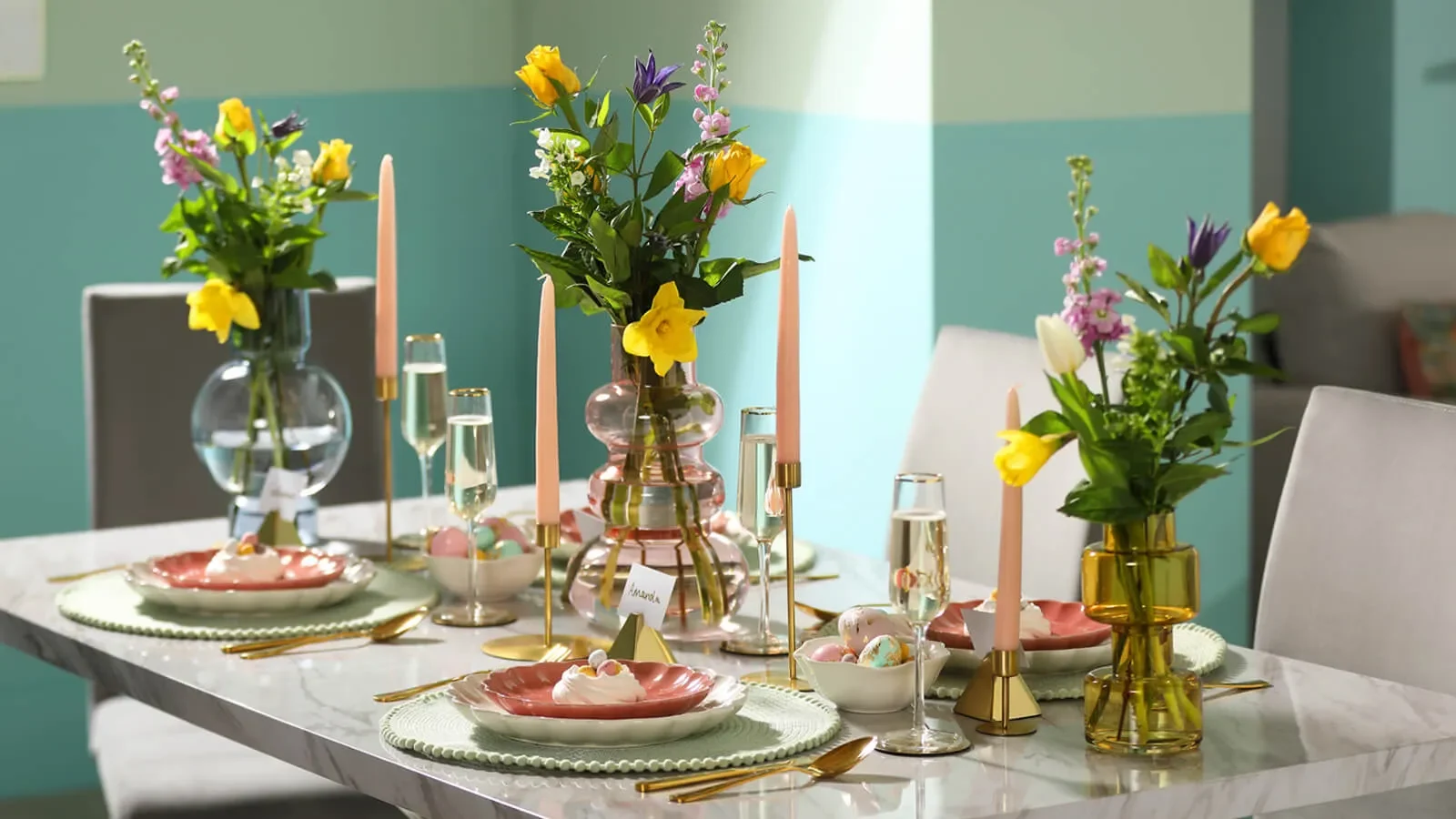 Chic ideas for styling contemporary Easter décor > banner