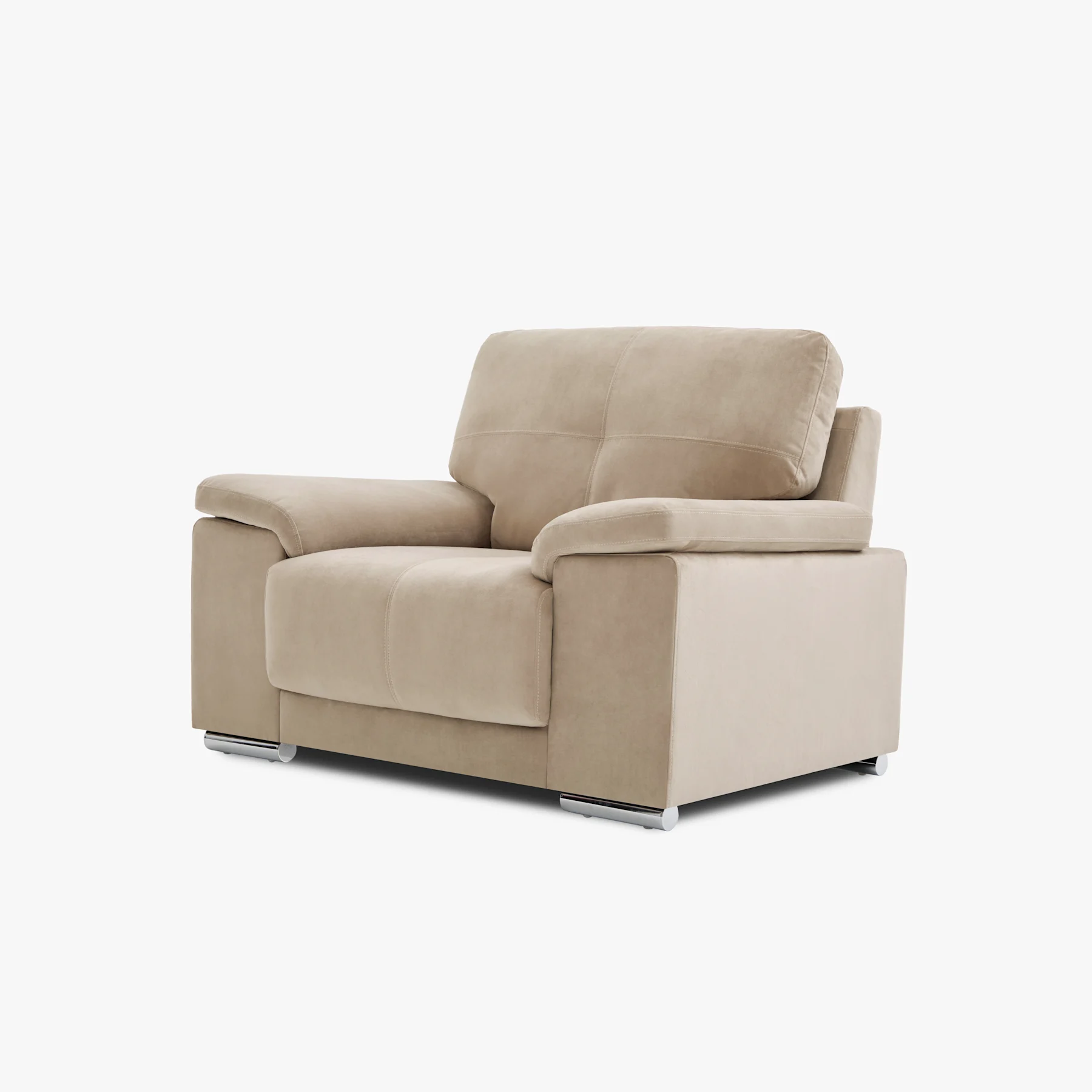 Kansas Armchair, Champagne Classic Velvet