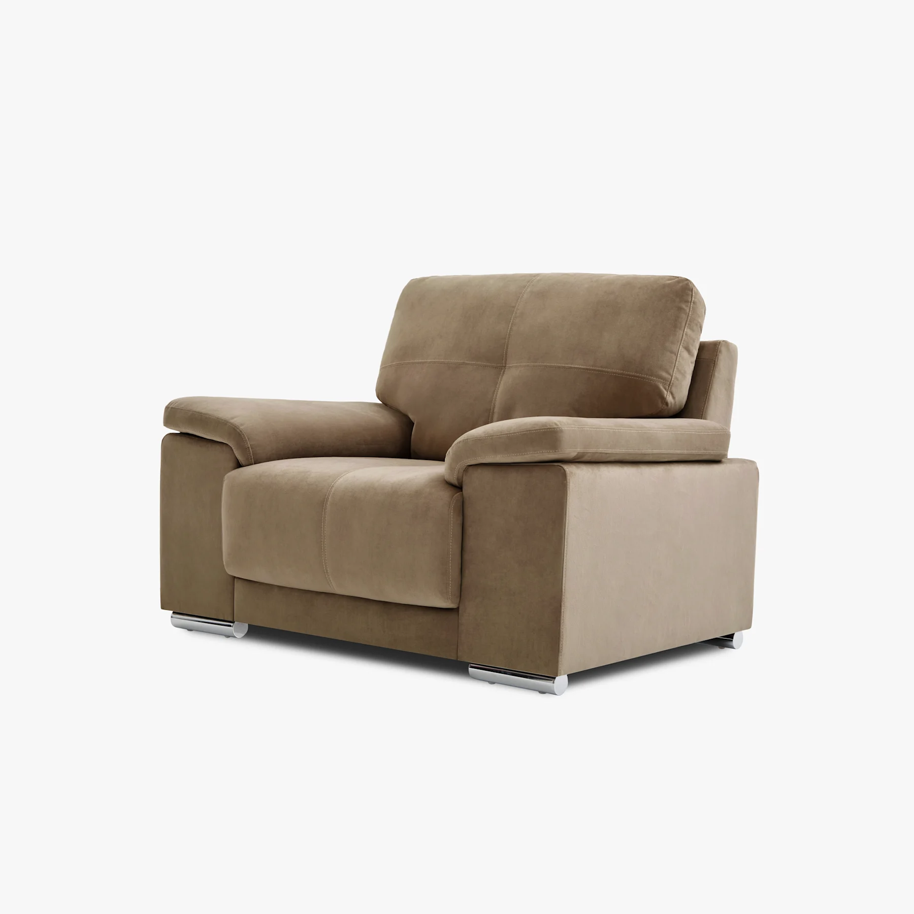 Kansas Armchair, Beige Classic Velvet