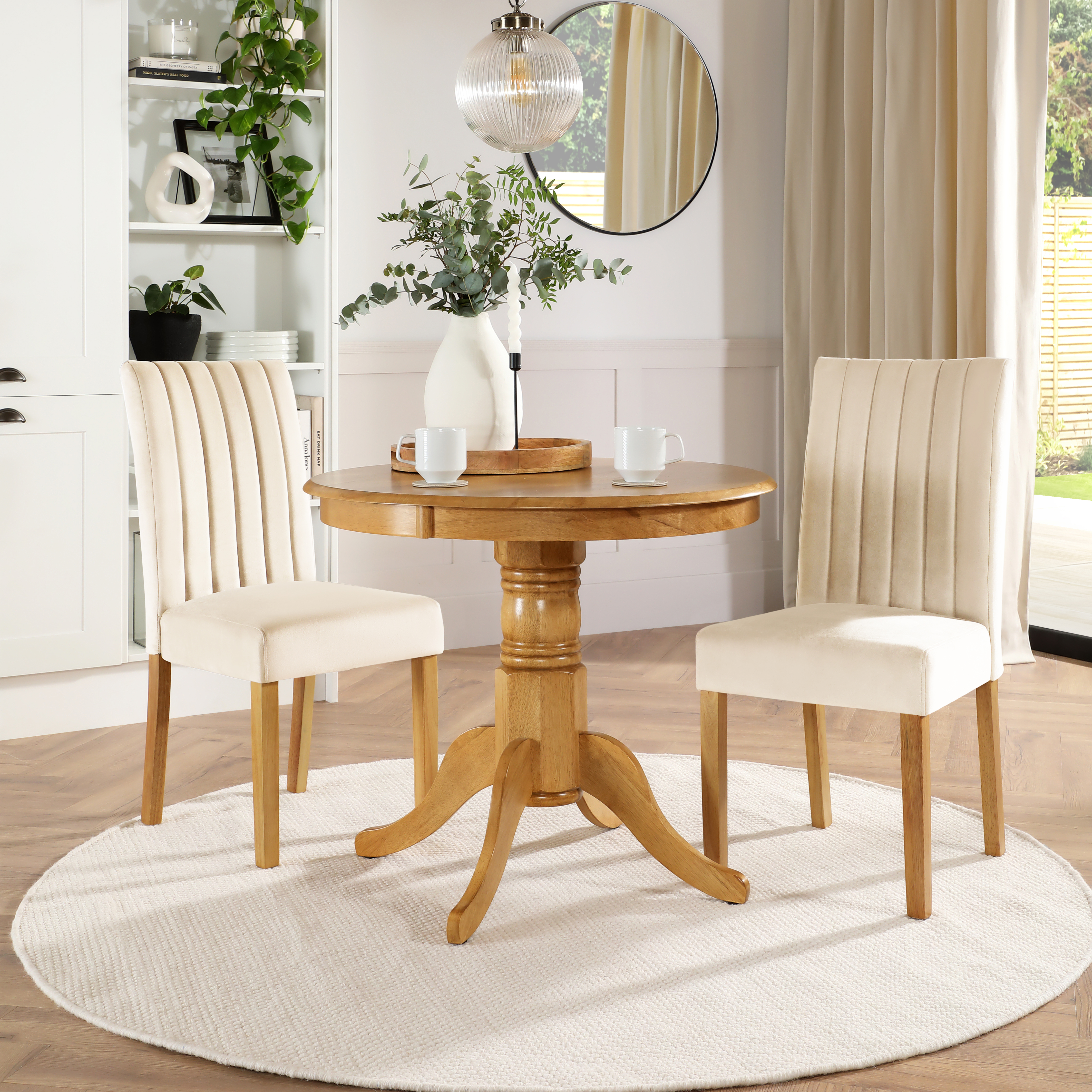 Solid Oak Keller Oak Dining Room Set Wooden Dining Seater Dining