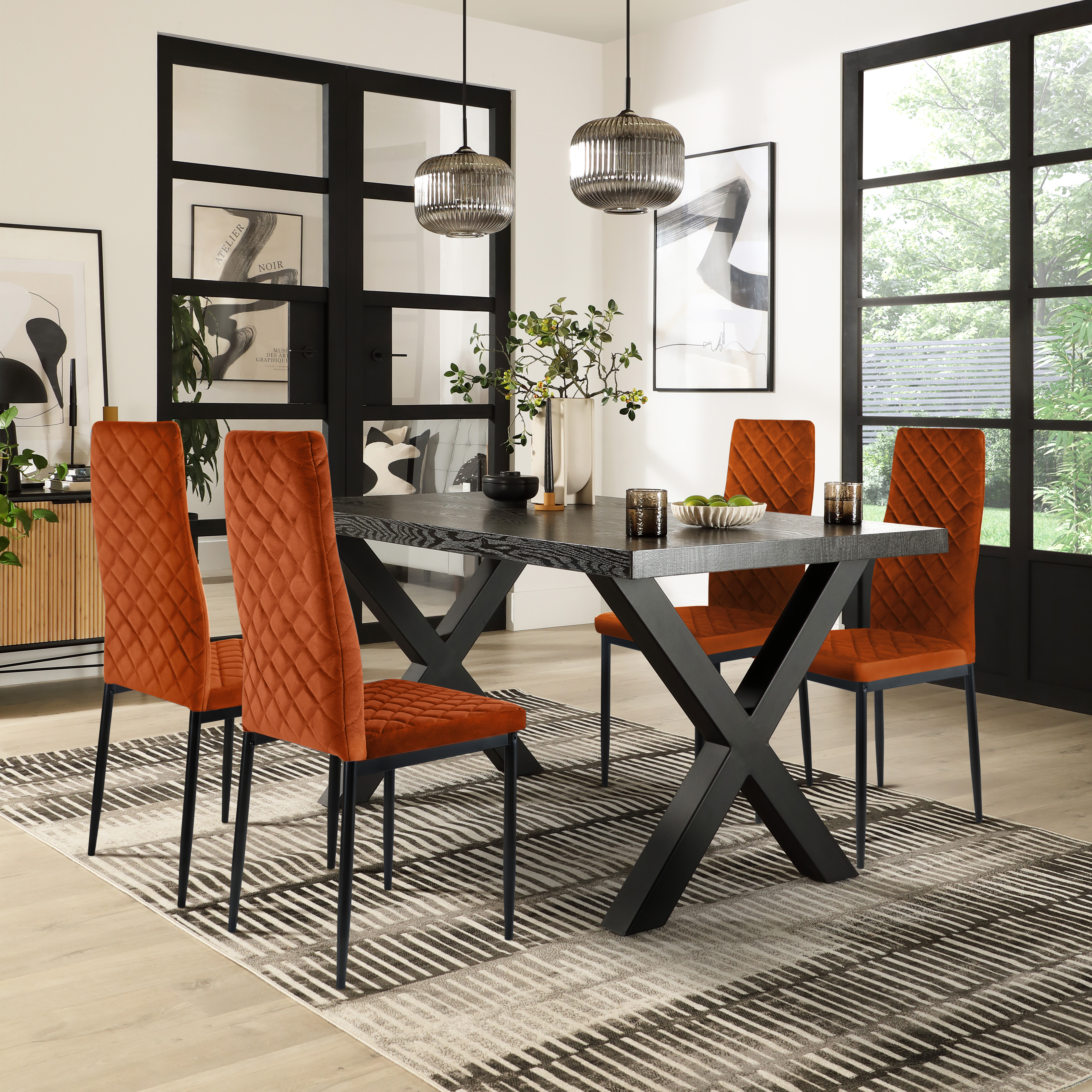RELAX4LIFE Set Di Tavolo Da Pranzo A 3 Pezzi Per 4 Persone, Tavolo Da Cucina Rettangolare E 2 Panchine Con Struttura In Metallo Set Dinette Salvaspazio Per Piccole Stanze Sala Da Pranzo 85056040