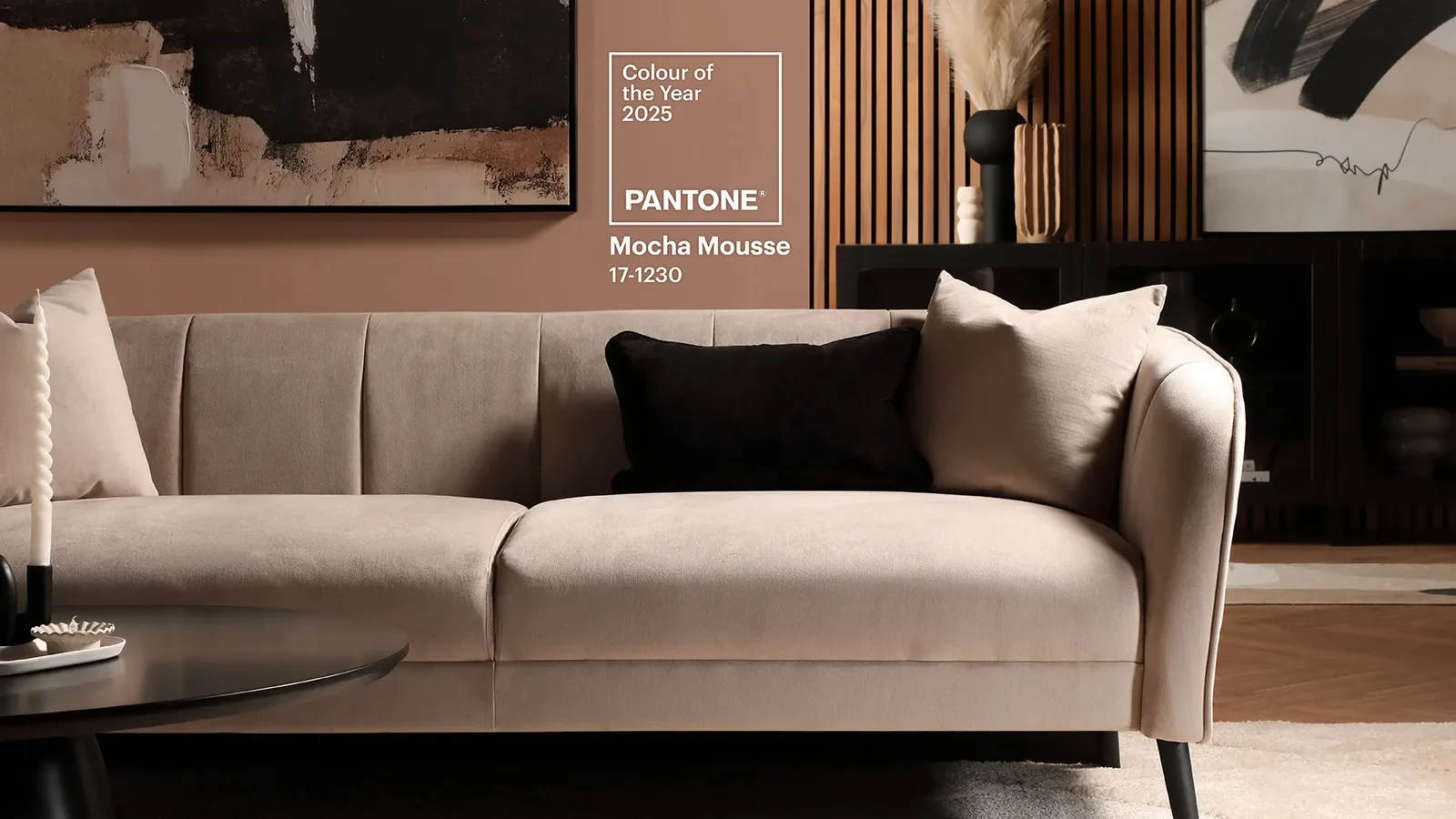 Pantone Colour of the Year 2025: Mocha Mousse > Banner