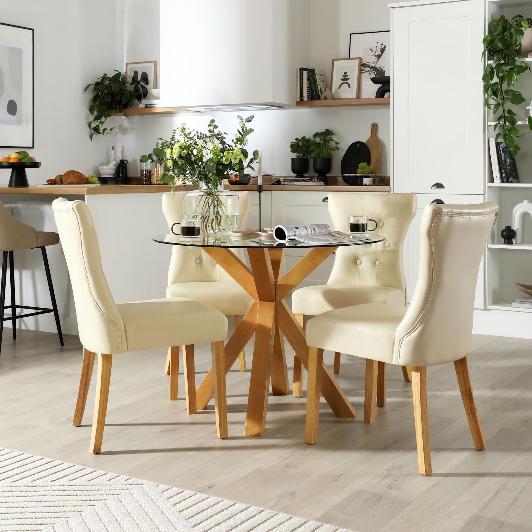 Patio Homebase Chairs Dining Hatton Round Dining Table Bewley