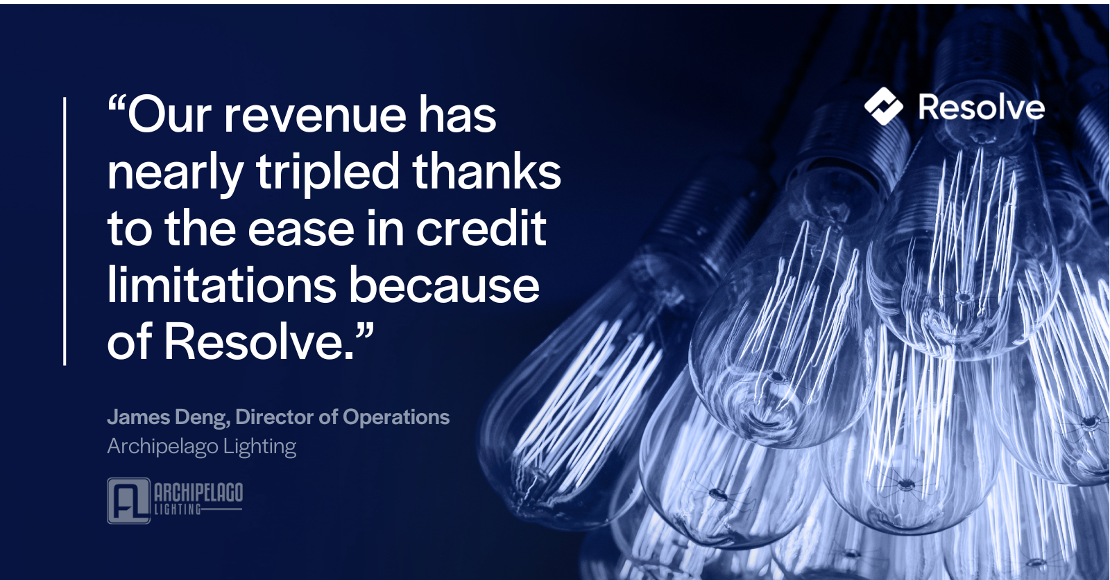 Lighting manufacturer increased revenue