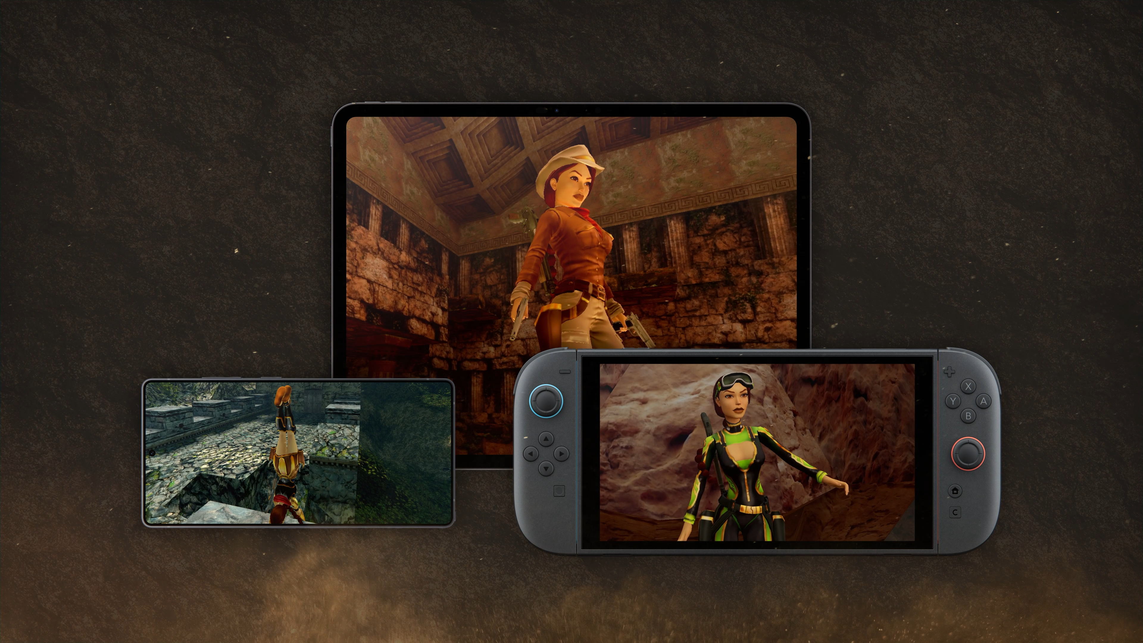 Tomb Raider Remastered platforms including mobile and Switch 2 for choosing where to play