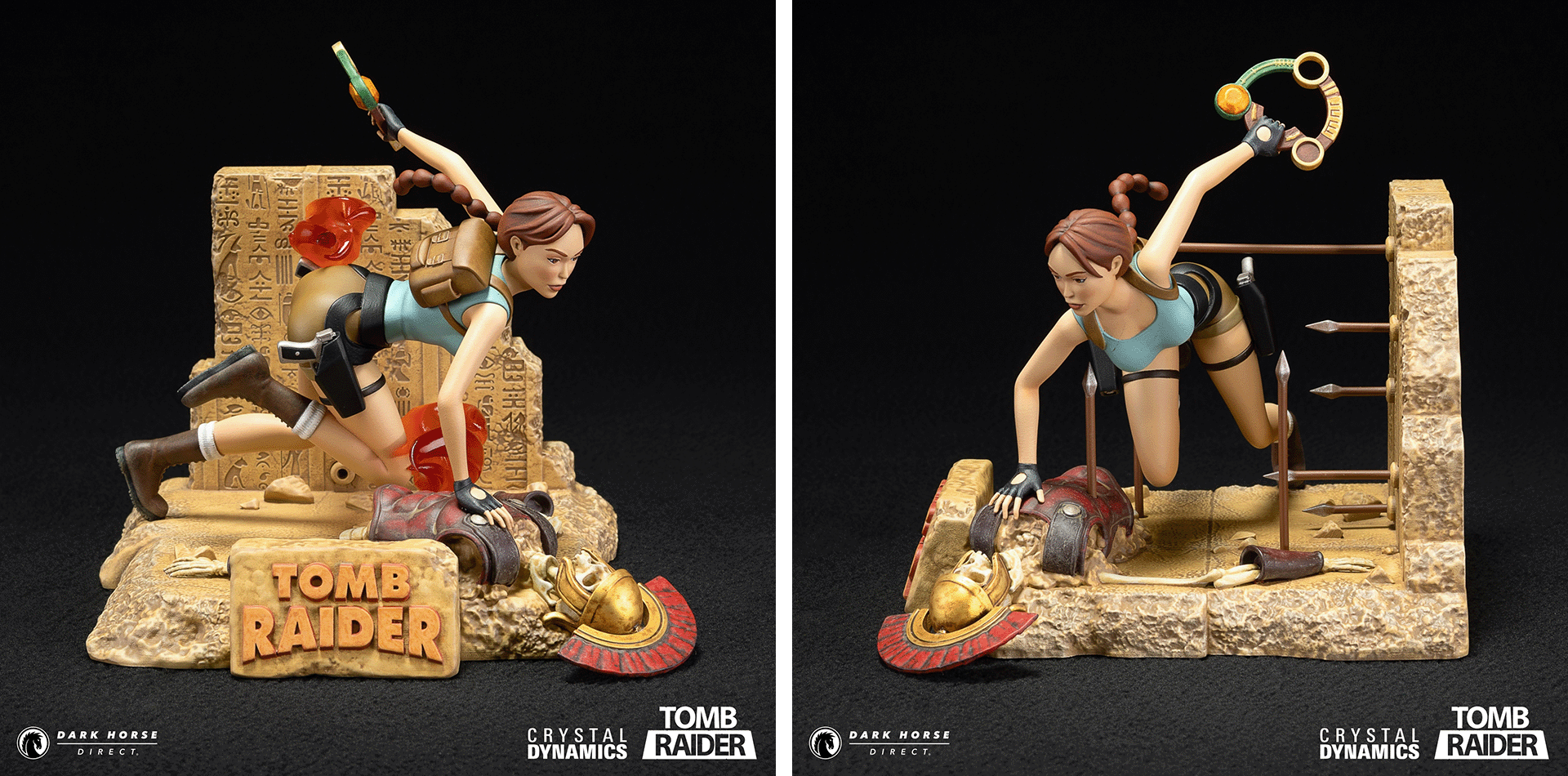 TOMB RAIDER LARA CROFT フィギュア 17cm 限定版 Tomb Raider 1996: Lara Croft Classic Era PVC Statue (17cm