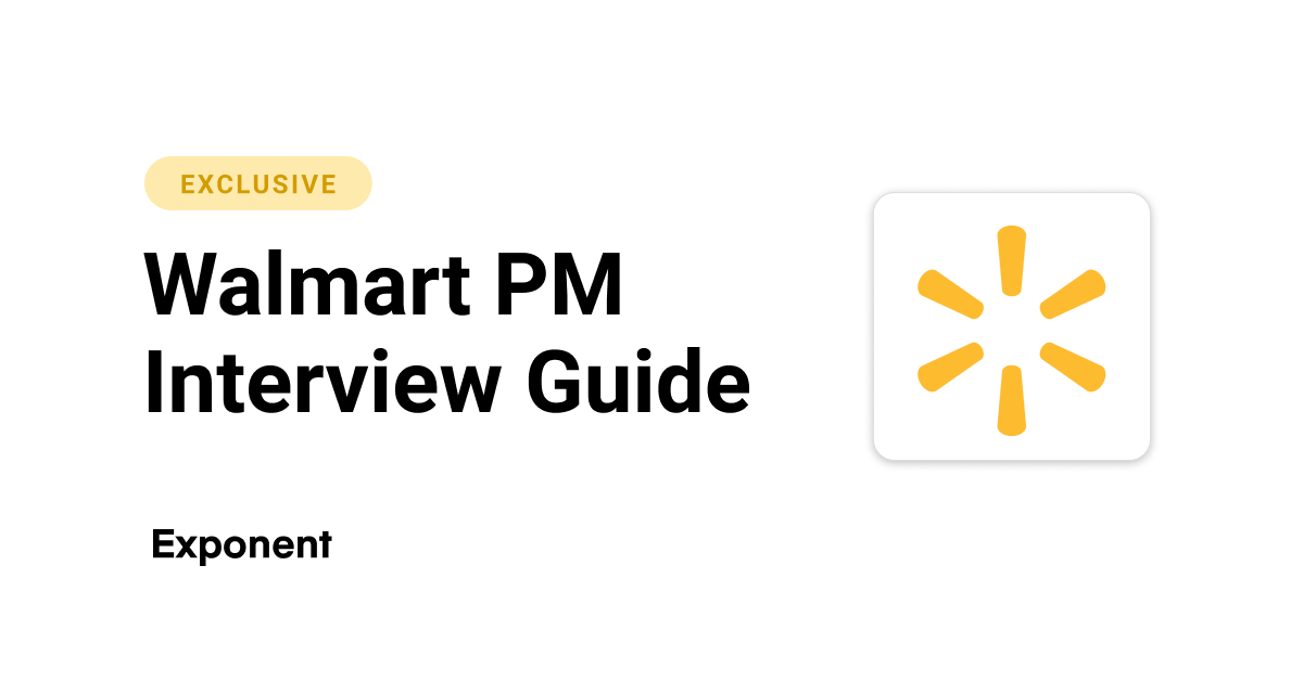 Walmart Product Manager PM Interview Guide Sample Questions