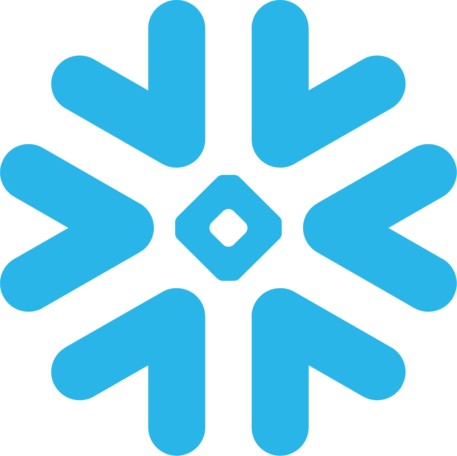 Snowflake logo