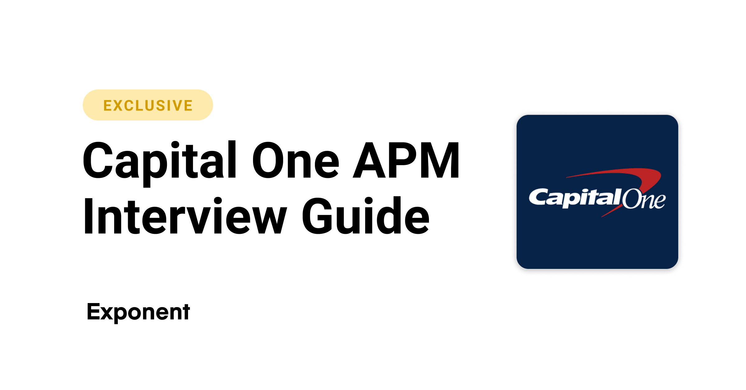 Capital One Associate Product Manager APM Interview Guide