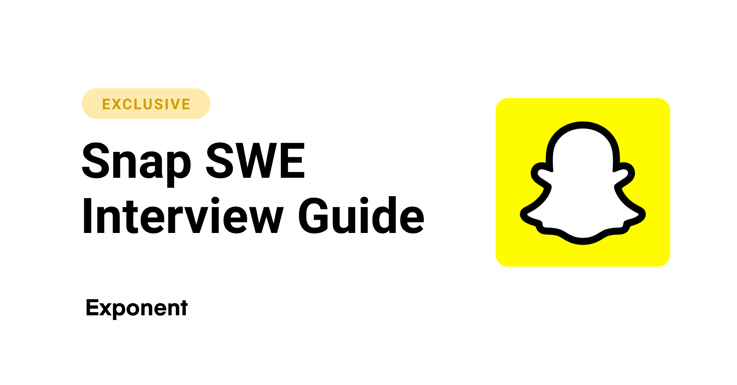 Snap Software Engineer (SWE) Interview Guide Sample Questions (2024