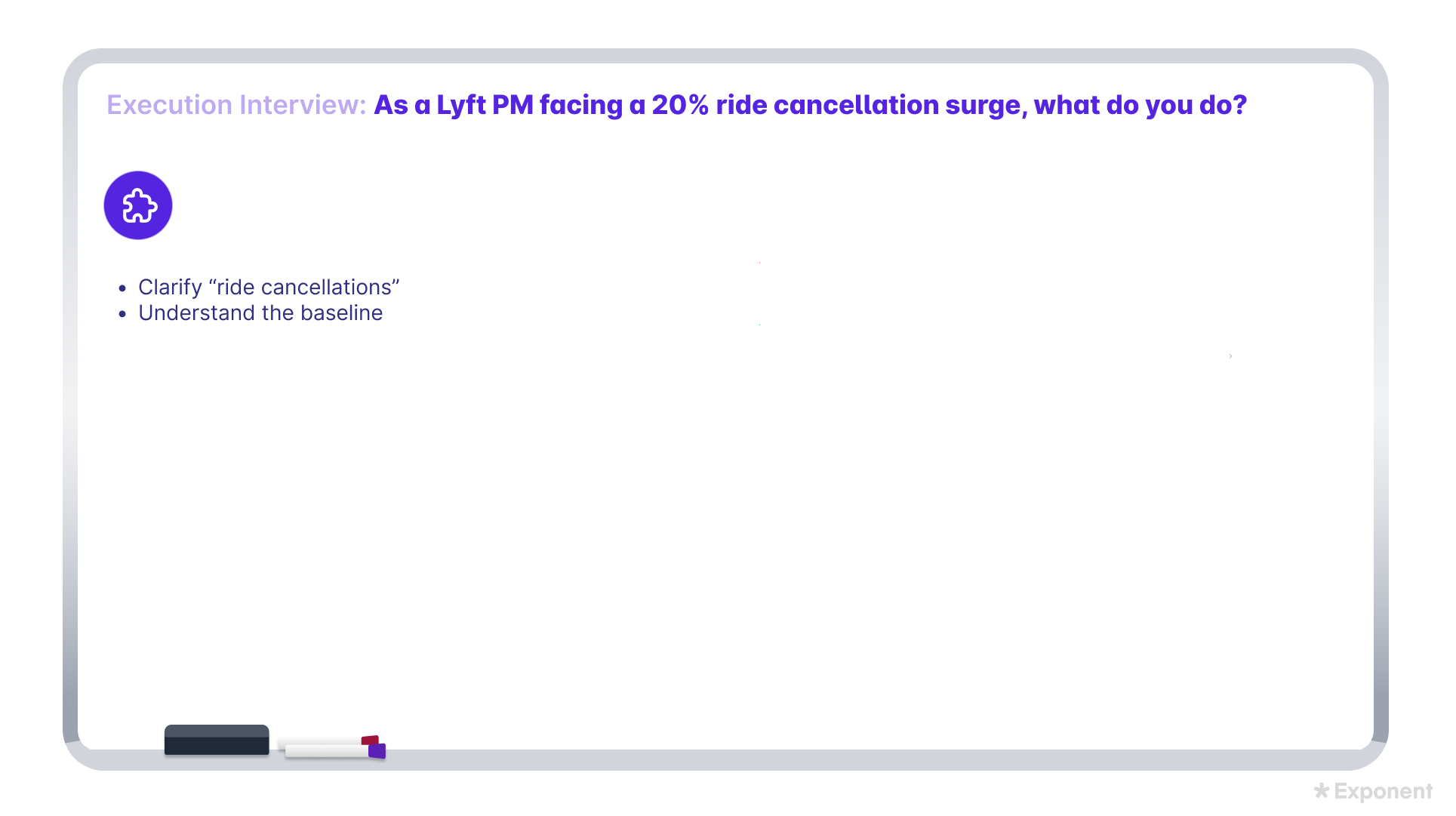 How to Answer Product Root Cause Analysis Whiteboard 1