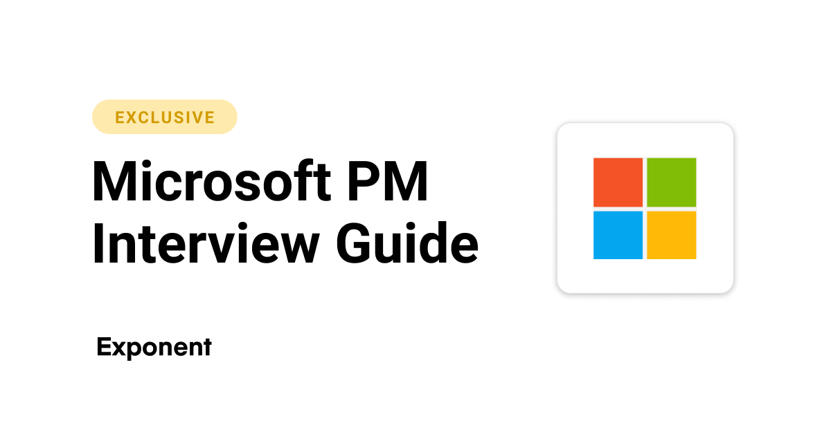 Microsoft Product Manager PM Interview Guide Sample Questions