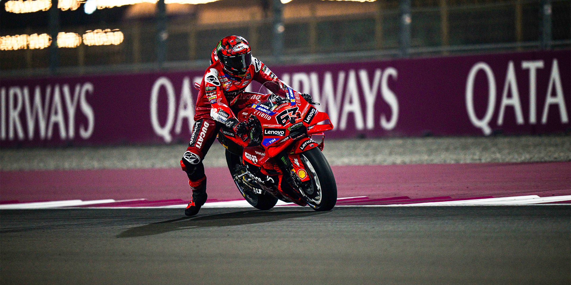 Francesco Bagnaia and Ducati Lenovo Team in second place at the end of ...