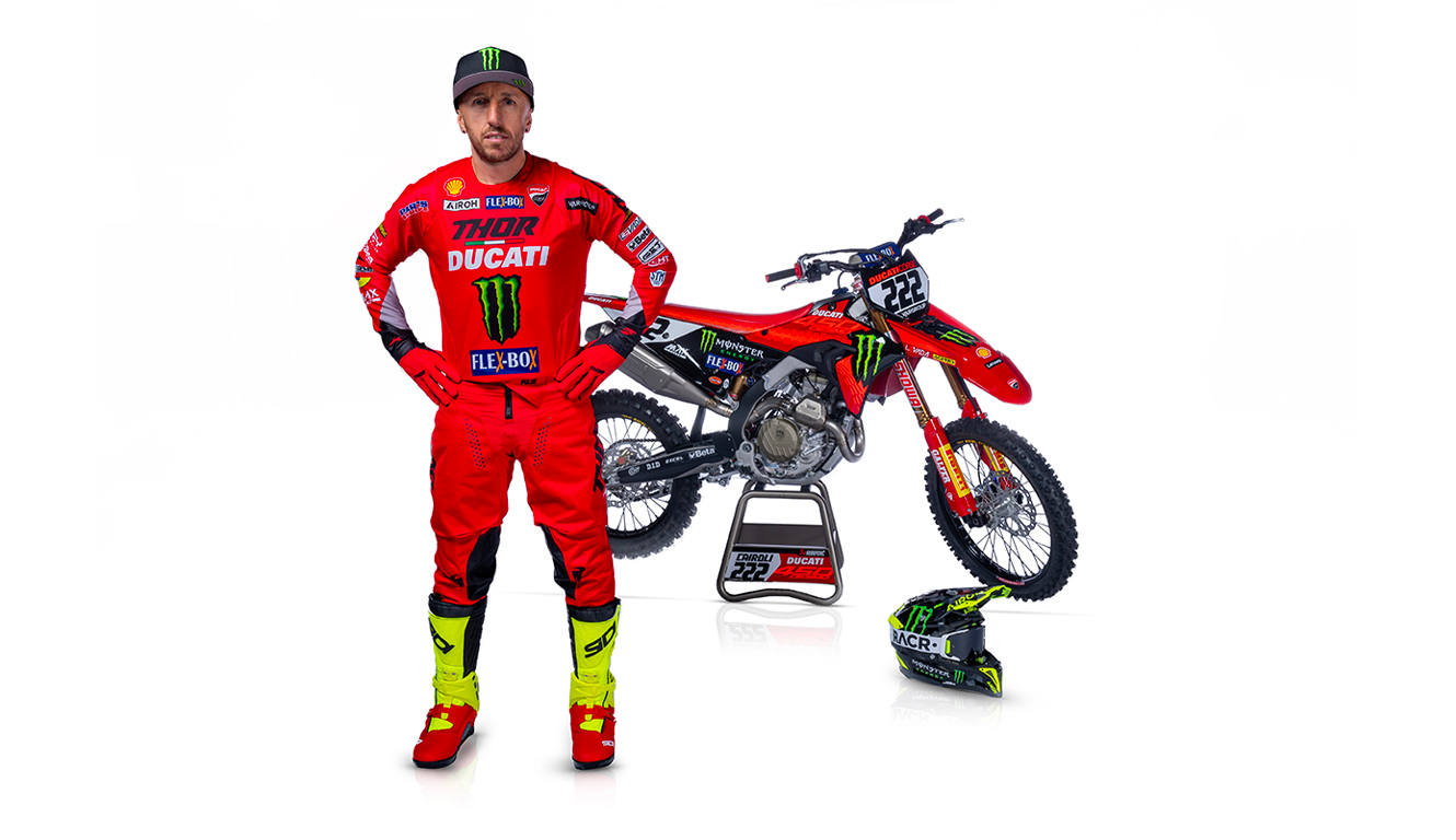 A Ducati faz sua estreia no Campeonato Mundial de Motocross na