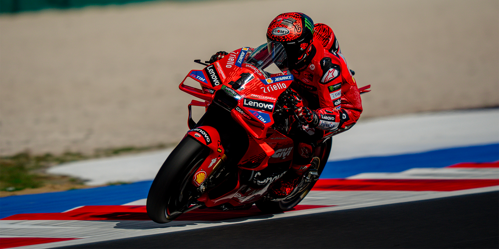 Francesco Bagnaia and the Ducati Lenovo Team at the top in Misano ...