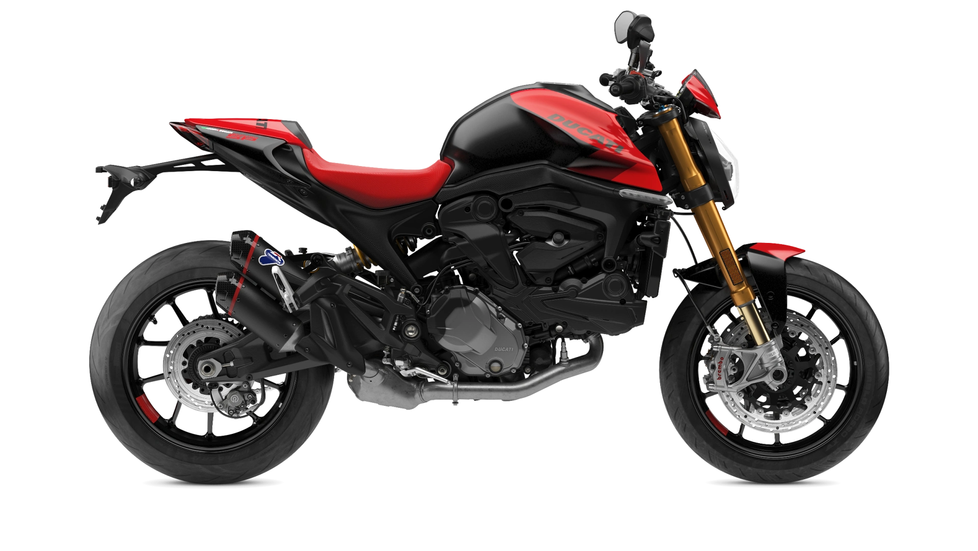 Ducati Monster SP en el tour Ready 4 Red 2023 en México
