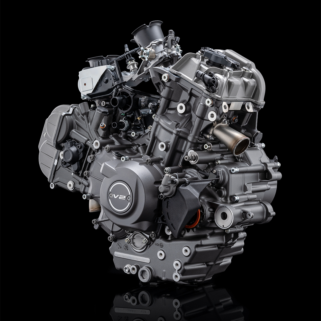 New V2 Engine: Ducati's lightest twin-cylinder engine