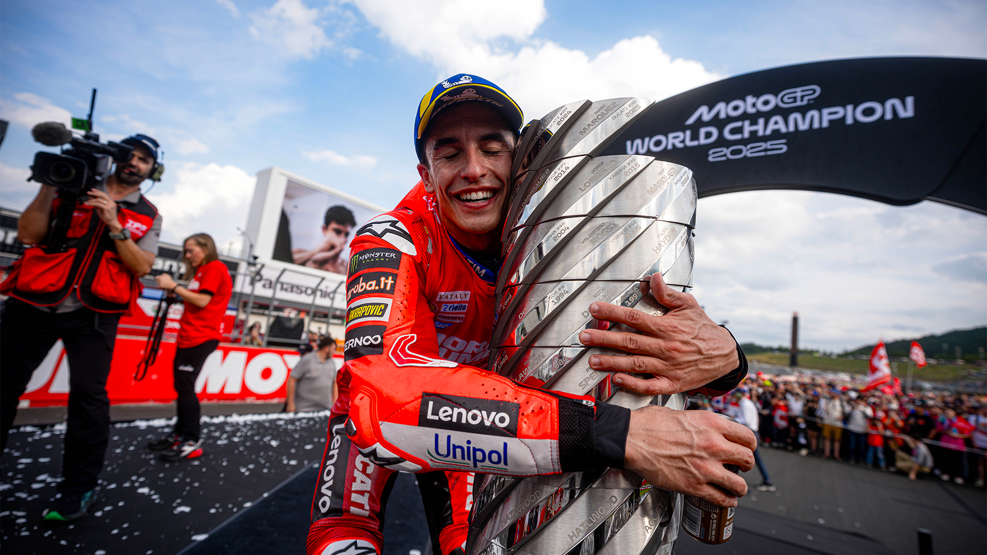 Marc Márquez and Ducati are the 2025 MotoGP World Champions