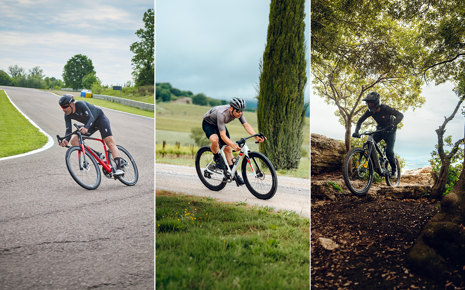 ucati Cycling: road, gravel, and e-MTB range