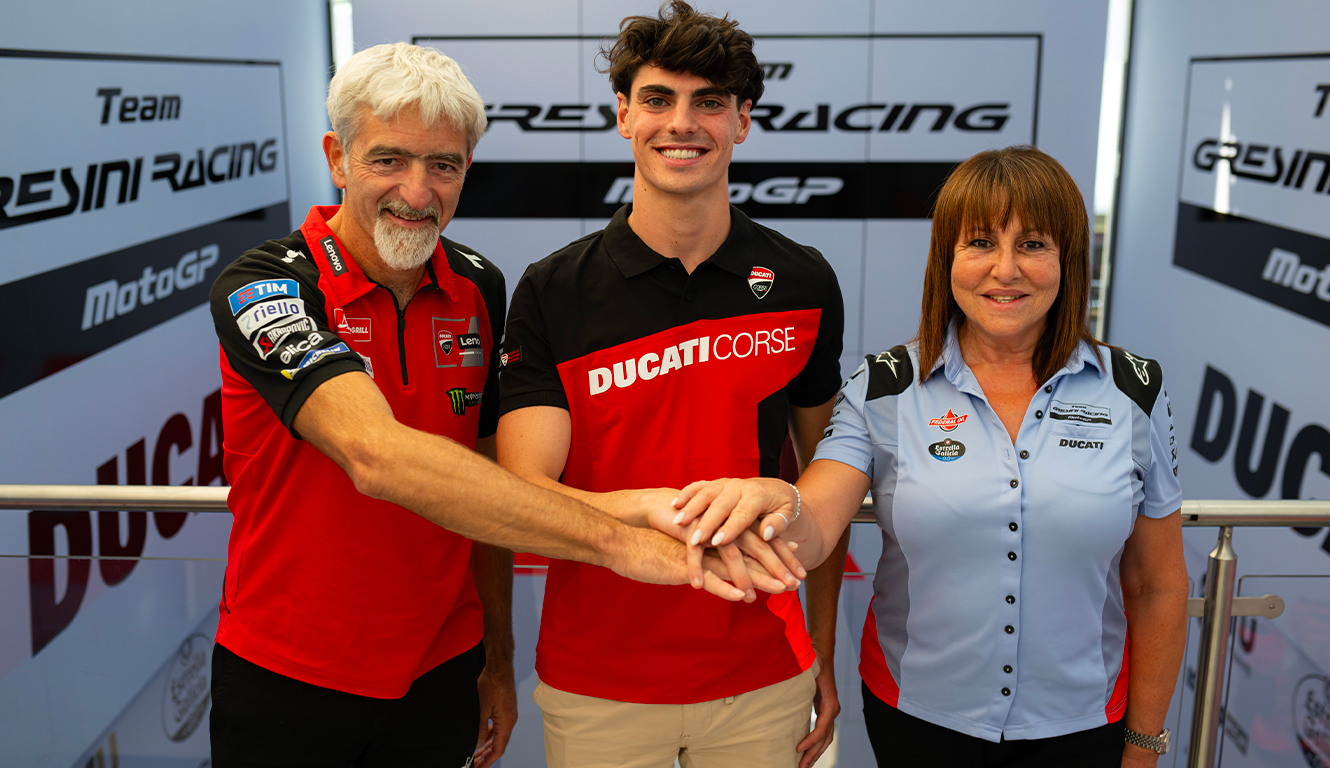 Grasini Racing Gresini Racing and Ducati Corse to Continue Together Also in the 2026 ...