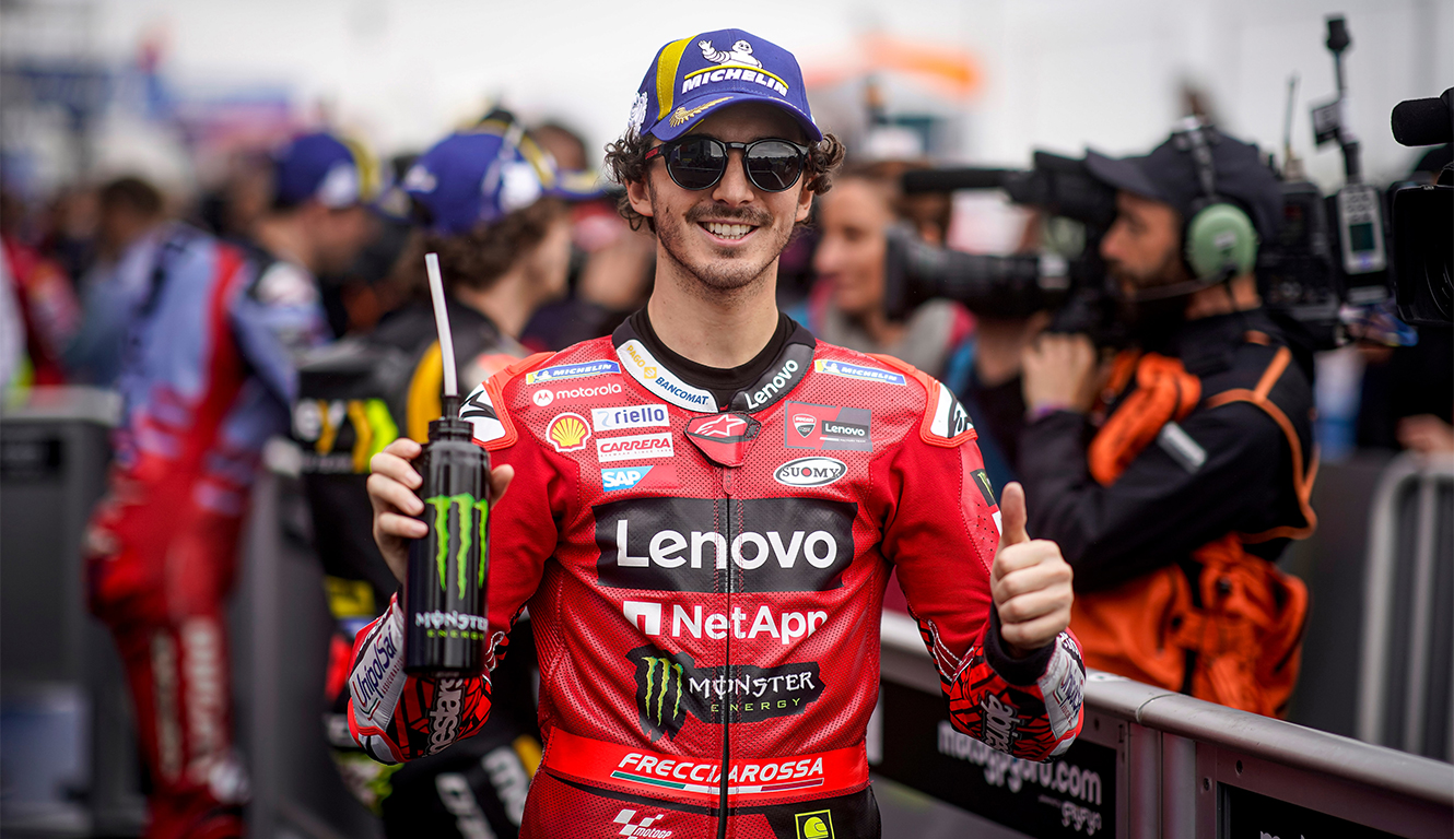 Francesco Bagnaia closes the Sprint Race at Termas de Río Hondo in ...