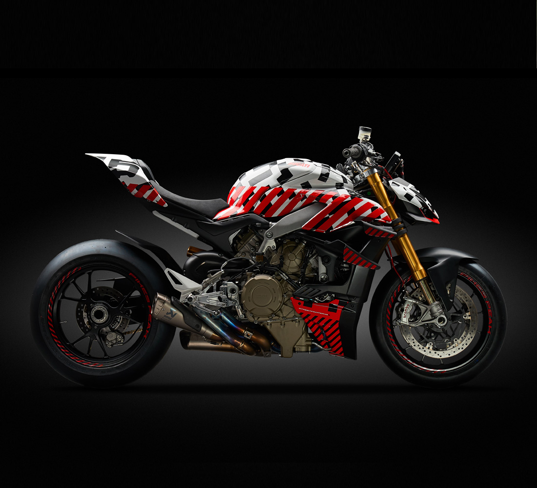 Prototipo Ducati Streetfighter V4 2020