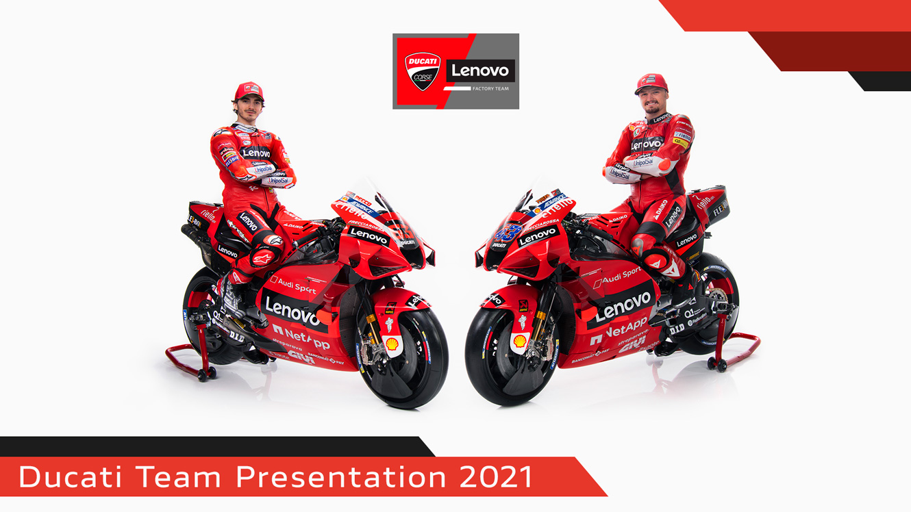 21 Ducati Motogp Team Presentation