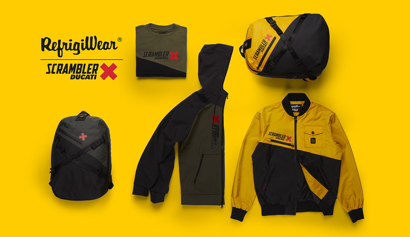 Scrambler DucatiとRefrigiWearが共同でストリートウェアの限定