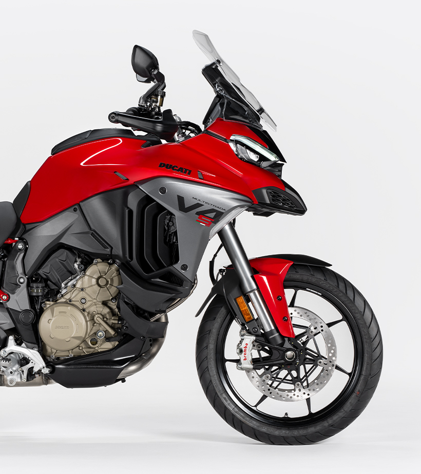 Vehicle - Multistrada V4 - Target: total comfort.