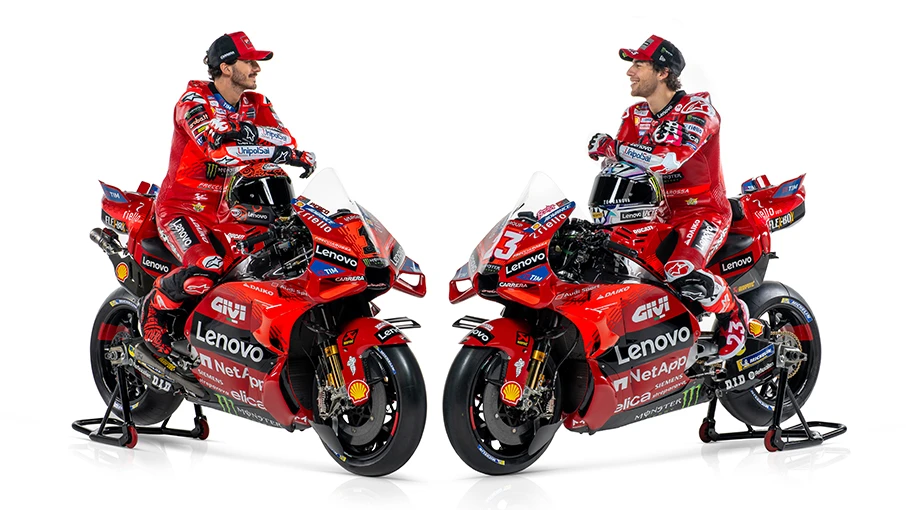 Fransesco Bagnaia dan Enea Bastianini tetap menjadi pembalap utama Ducati