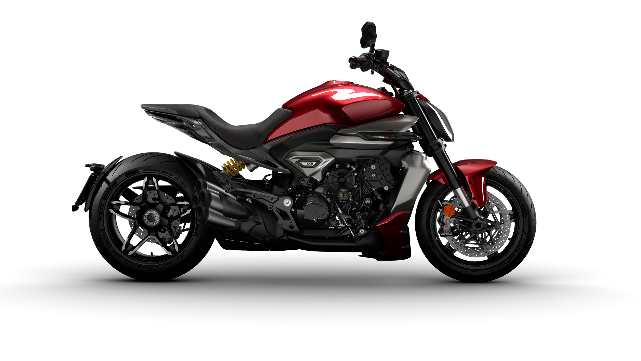 XDIAVEL Ｘディアベル用 DUCABIKE ドゥカバイク バックプレートキット  新型Xディアベル V4 - Feet Forward. Heads Turning.