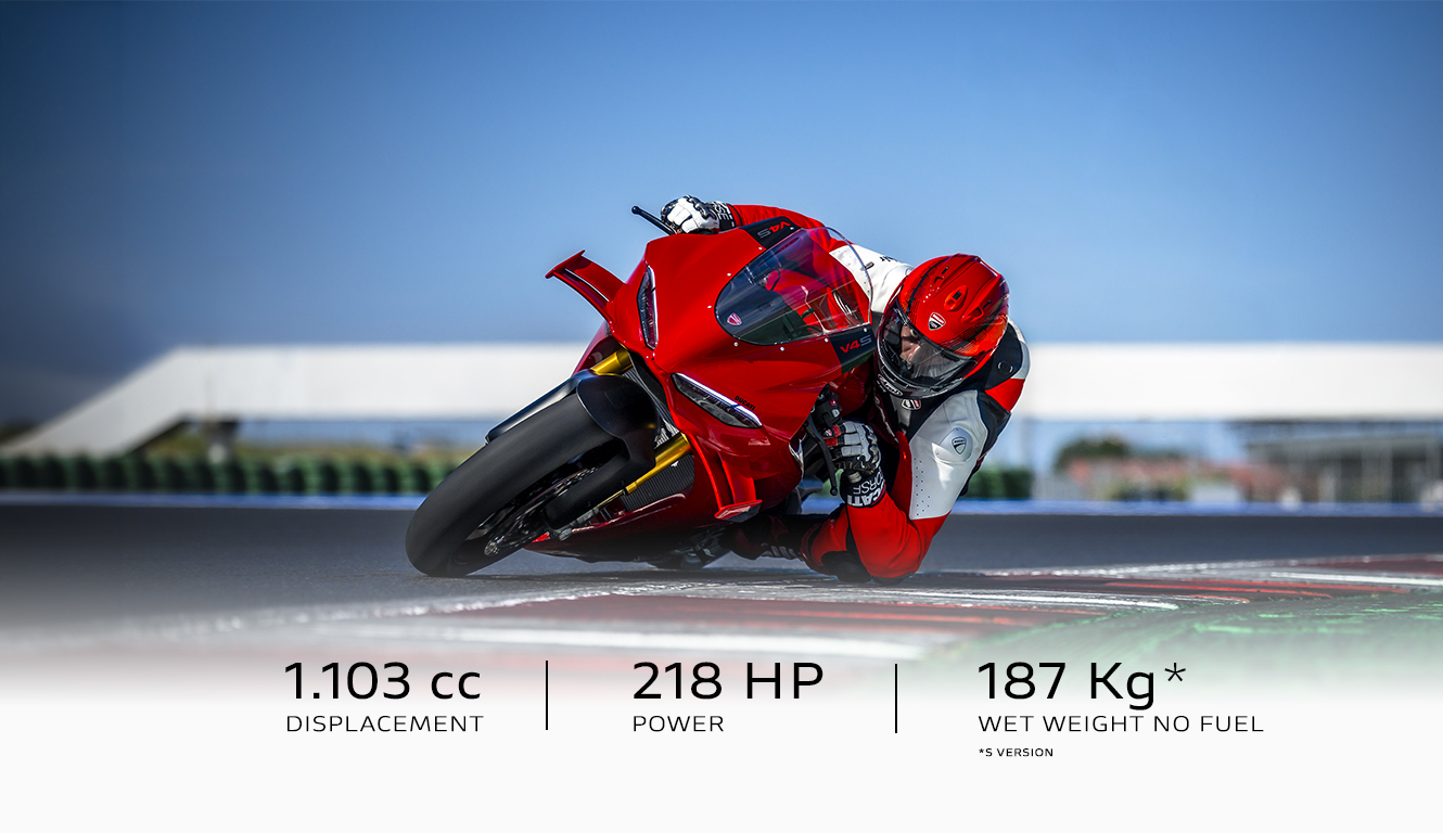 Ducati Panigale V4 2027 en action