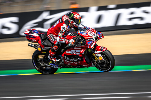 Francesco Bagnaia and the Ducati Lenovo Team finish Le Mans Friday in ...