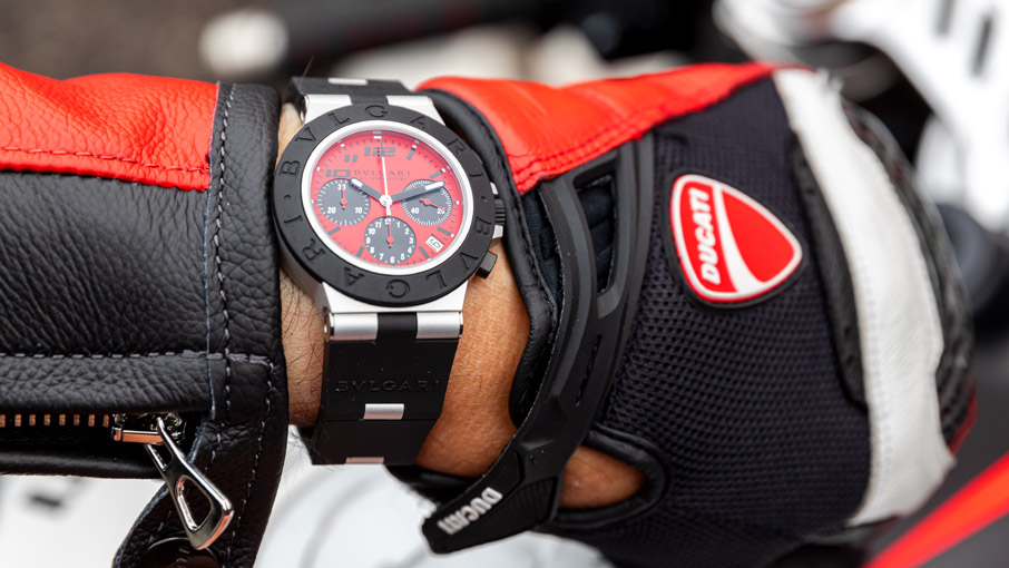 Bulgari Aluminum Ducati Special Edition Chronograph hanya diproduksi 1.000 unit