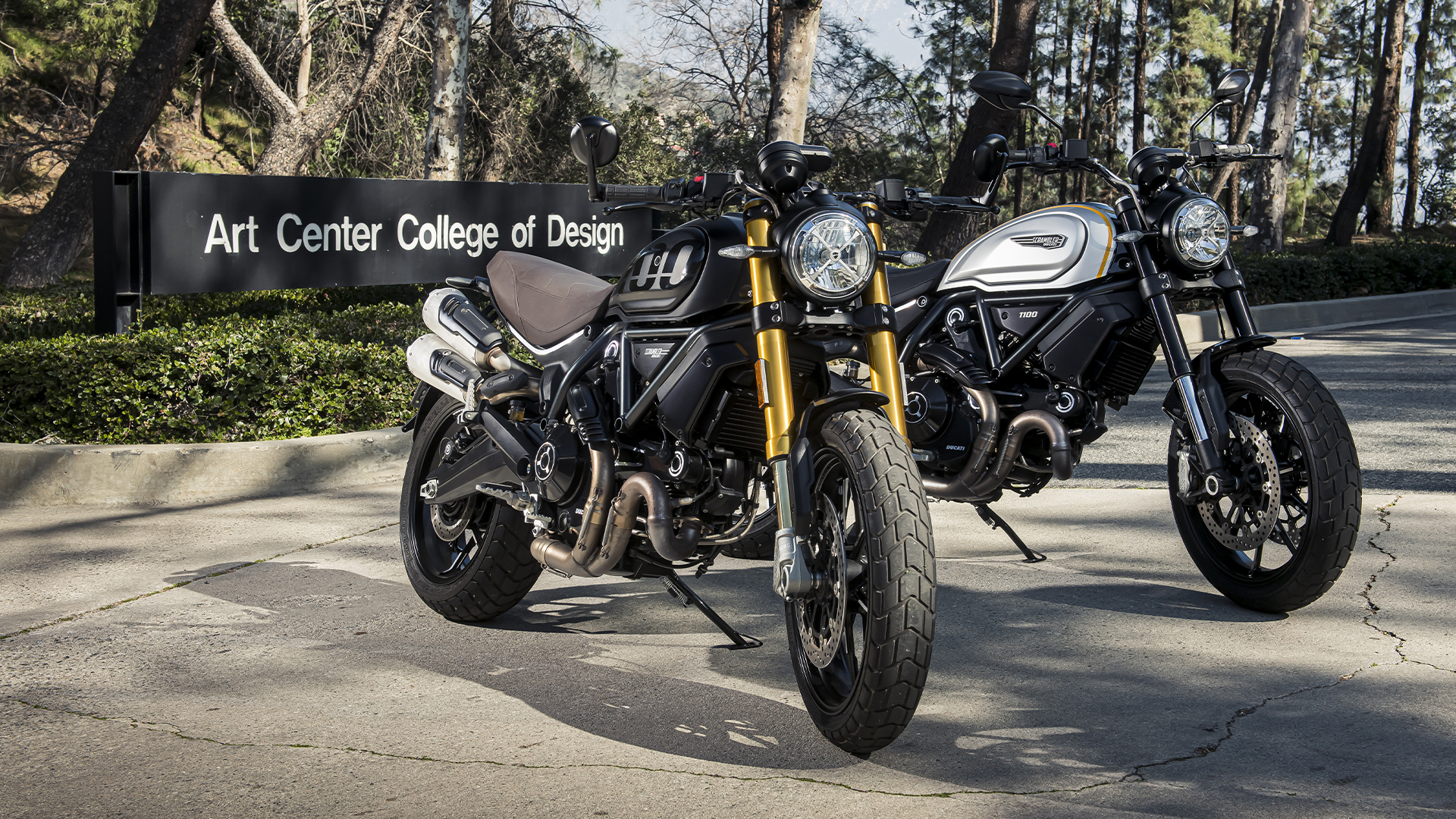 New Ducati Scrambler 1100 Pro And Sport Pro Are Focus Of Master Class At Artcenter College Of Design In Pasadena California