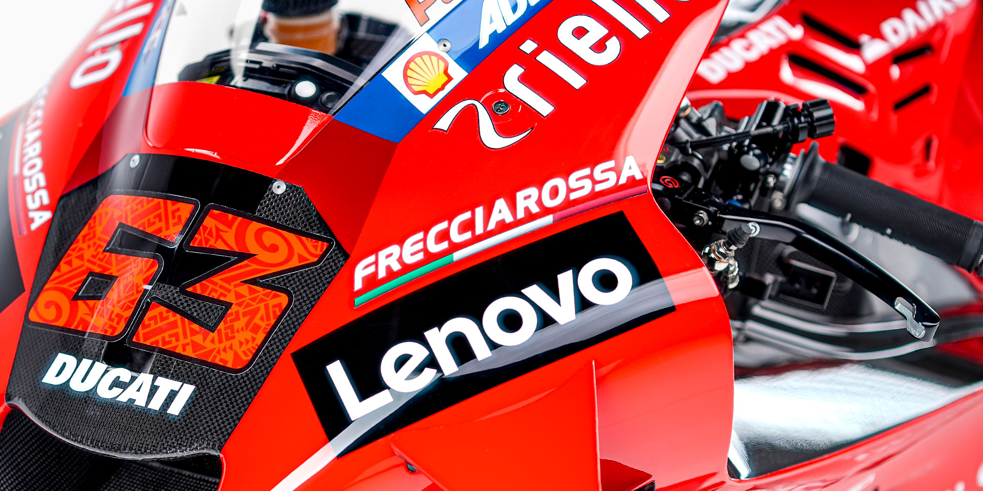Frecciarossa official carrier of the Ducati Lenovo Team in MotoGP