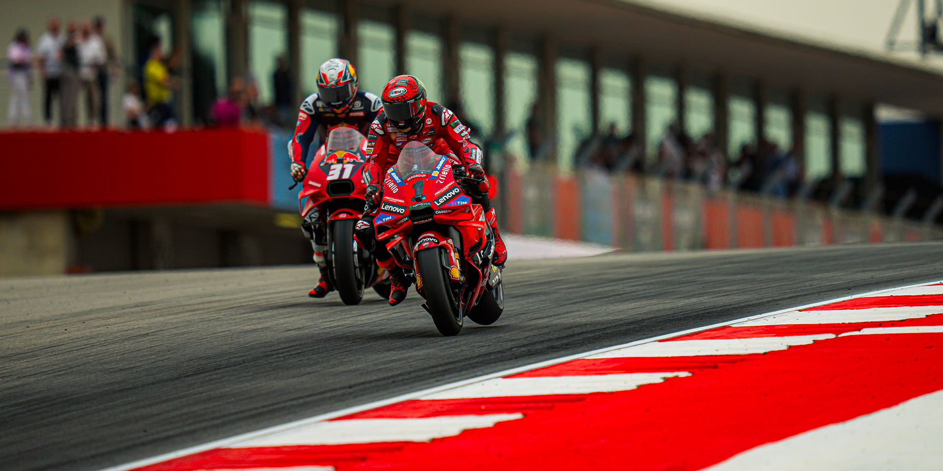 Americas GP The Ducati Lenovo Team arrives in Austin, Texas, for the