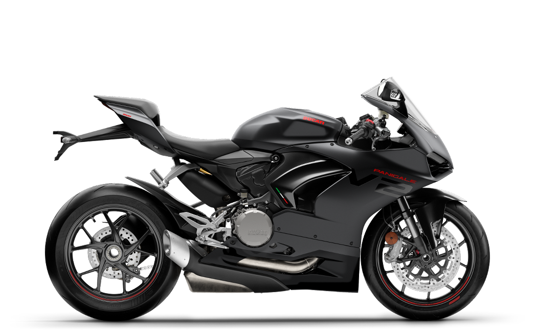 Ducati Panigale V2: High Performance, The Red Essence. Now in Black