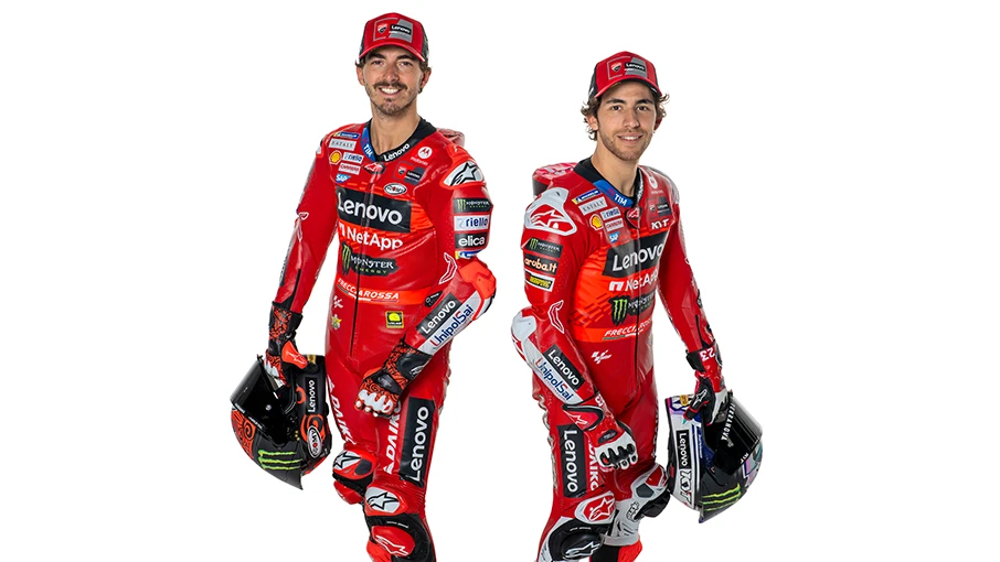 Ducati Lenovo Team 2024 Official Riders and Crew