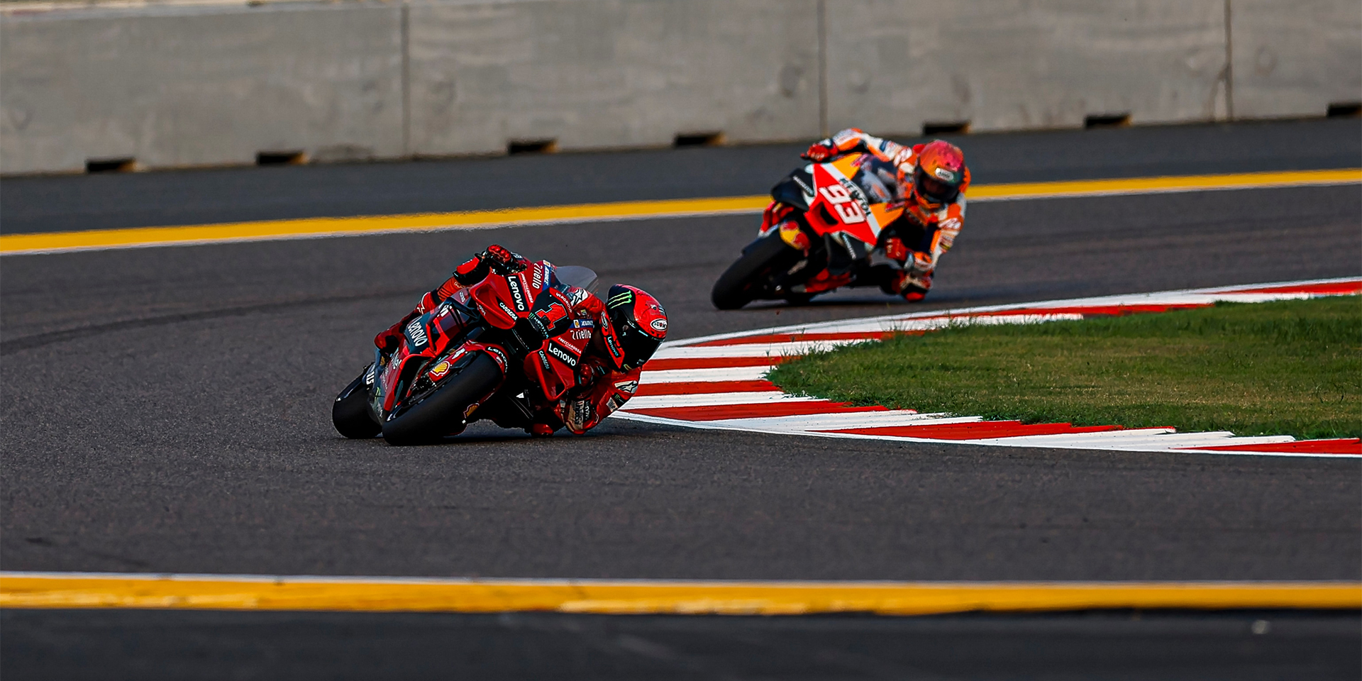 Indian GP: Bagnaia settles for the runner-up slot behind Martin in the ...