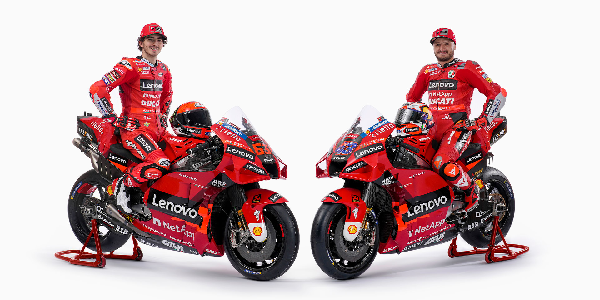 The 2022 Ducati Lenovo Team presented online