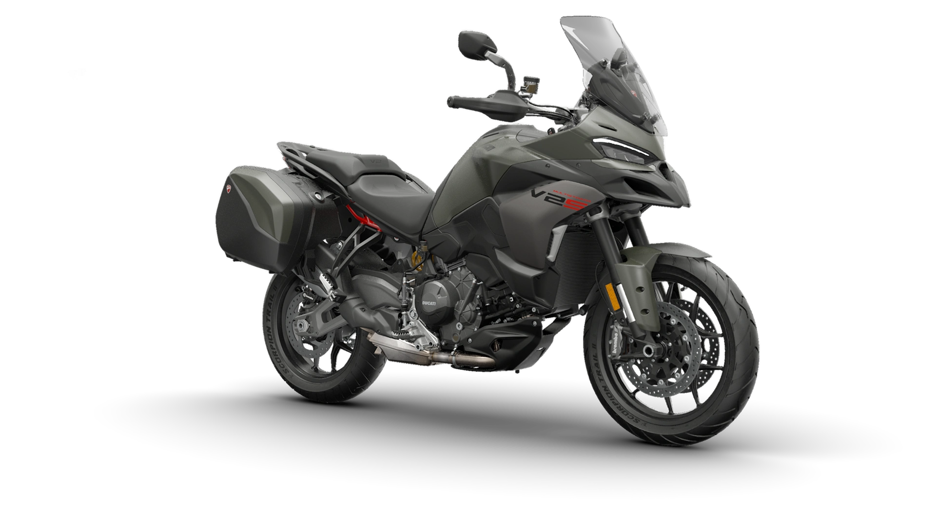 Multistrada V2 S Travel Storm Green